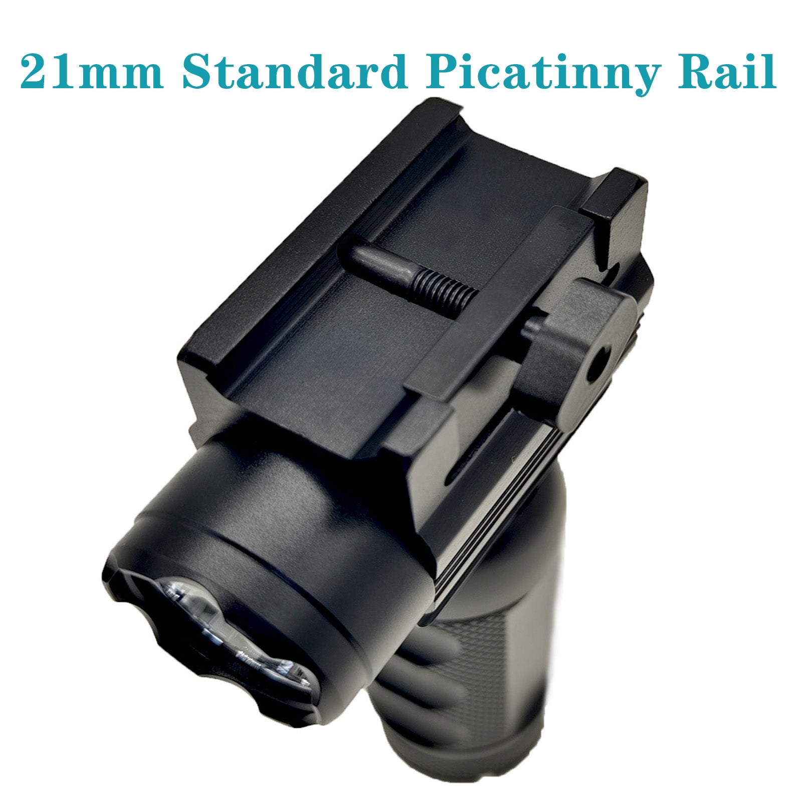 600 Lumens Flashlight with Red Laser Sight